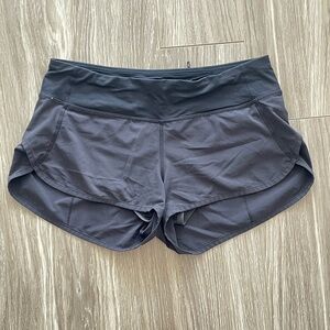 Women's Black Lululemon Athletic Shorts